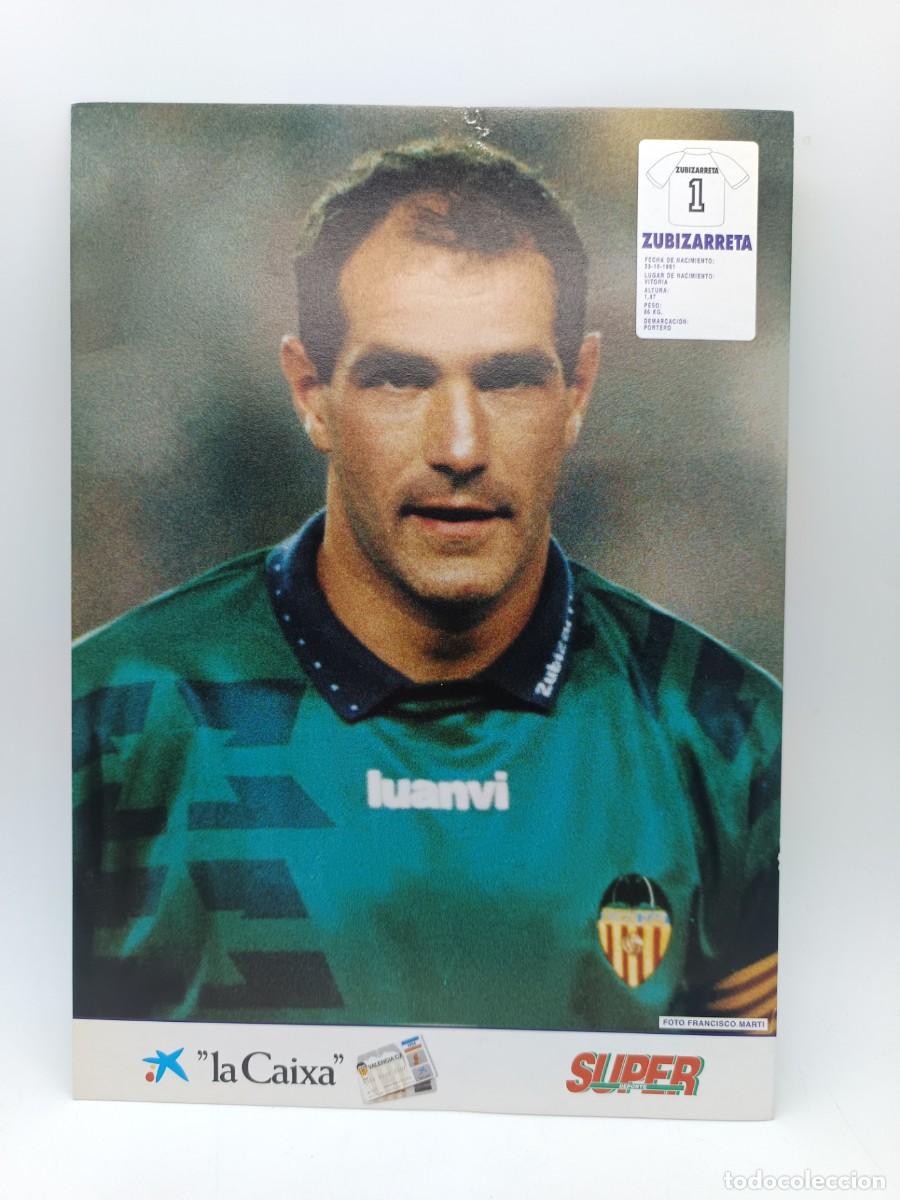 Coleccionismo deportivo: ZUBIZARRETA-SUPER DEPORTE LAS LAMINAS DEL VALENCIA C.F