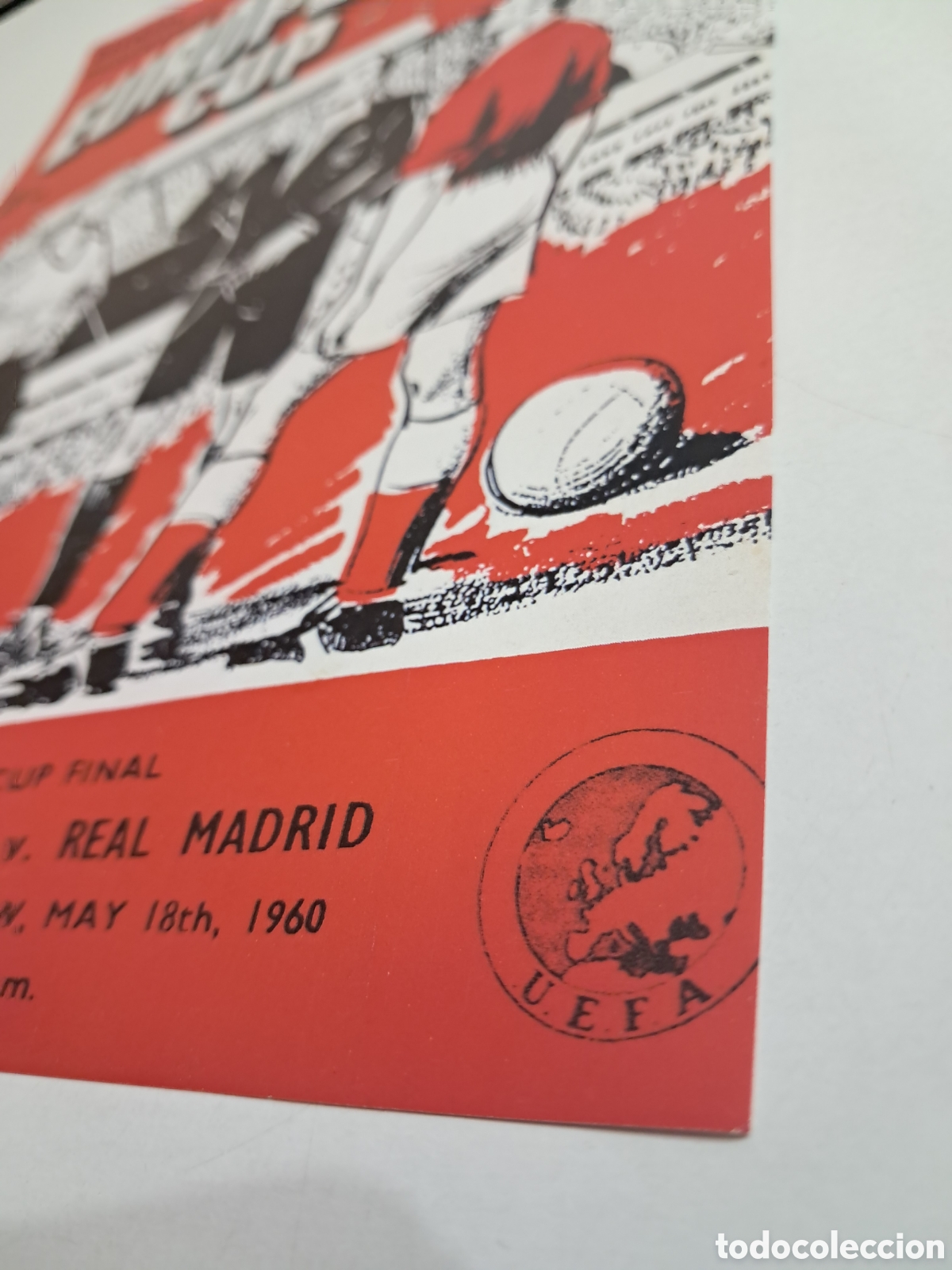 Coleccionismo deportivo: Programa Hist&oacute;rico Real Madrid vs. Eintracht (Final 1960 - R&eacute;plica) - Foto 2