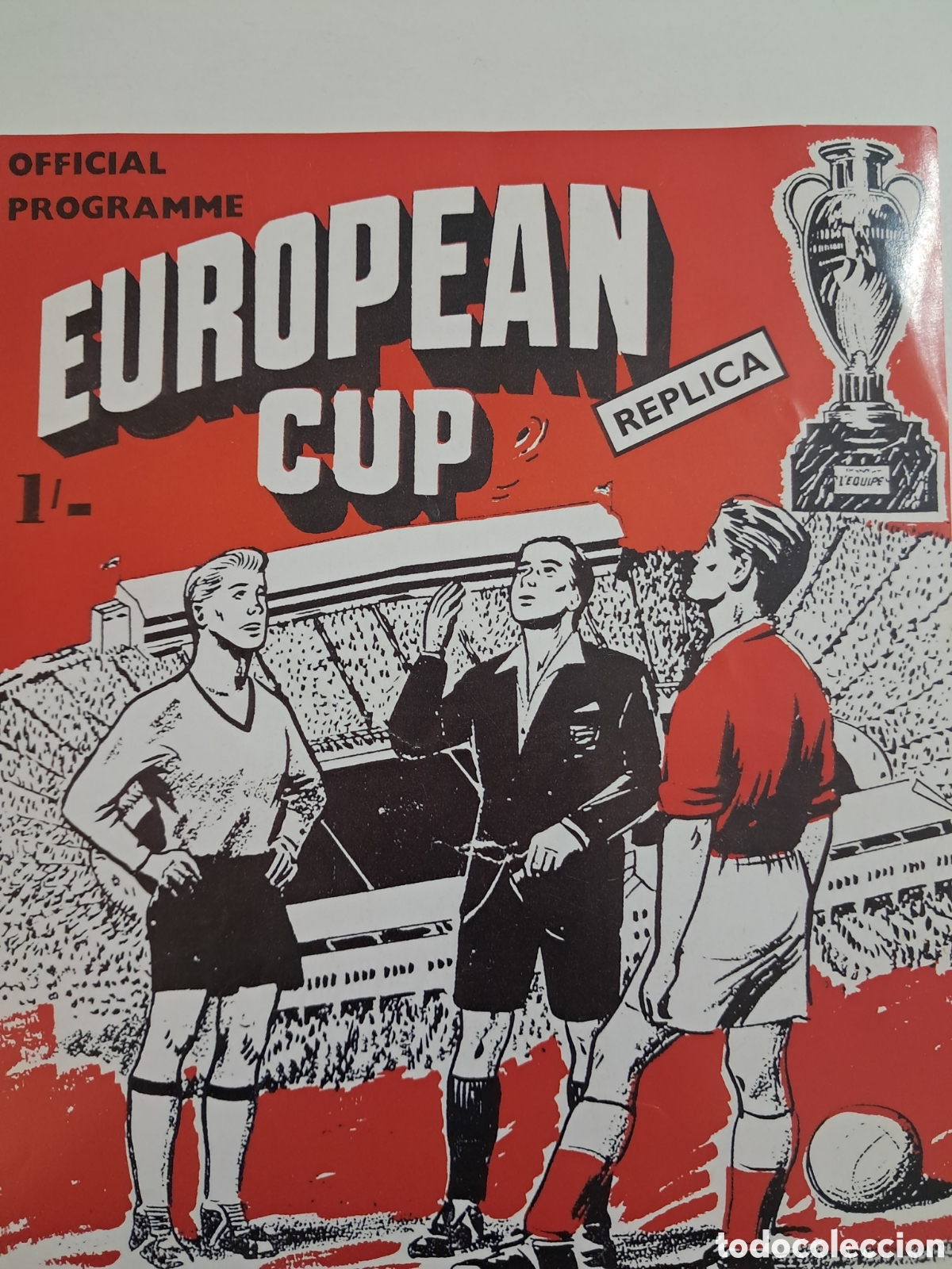 Coleccionismo deportivo: Programa Hist&oacute;rico Real Madrid vs. Eintracht (Final 1960 - R&eacute;plica) - Foto 4