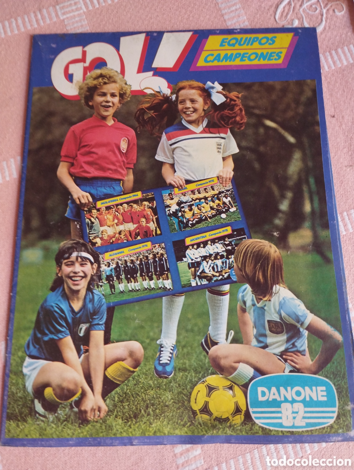 Coleccionismo deportivo: Gol Equipos Campeones Danone 82 - Foto 6