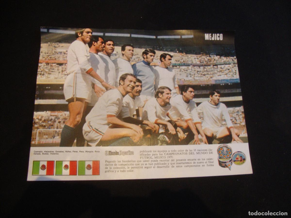 Coleccionismo deportivo: POSTER EL MUNDO DEPORTIVO MUNDIAL MEJICO 1970 MEJICO