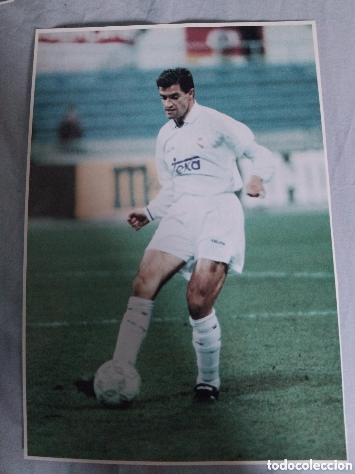 Coleccionismo deportivo: Poster michel (&uacute;ltima temp) 34x23cm
