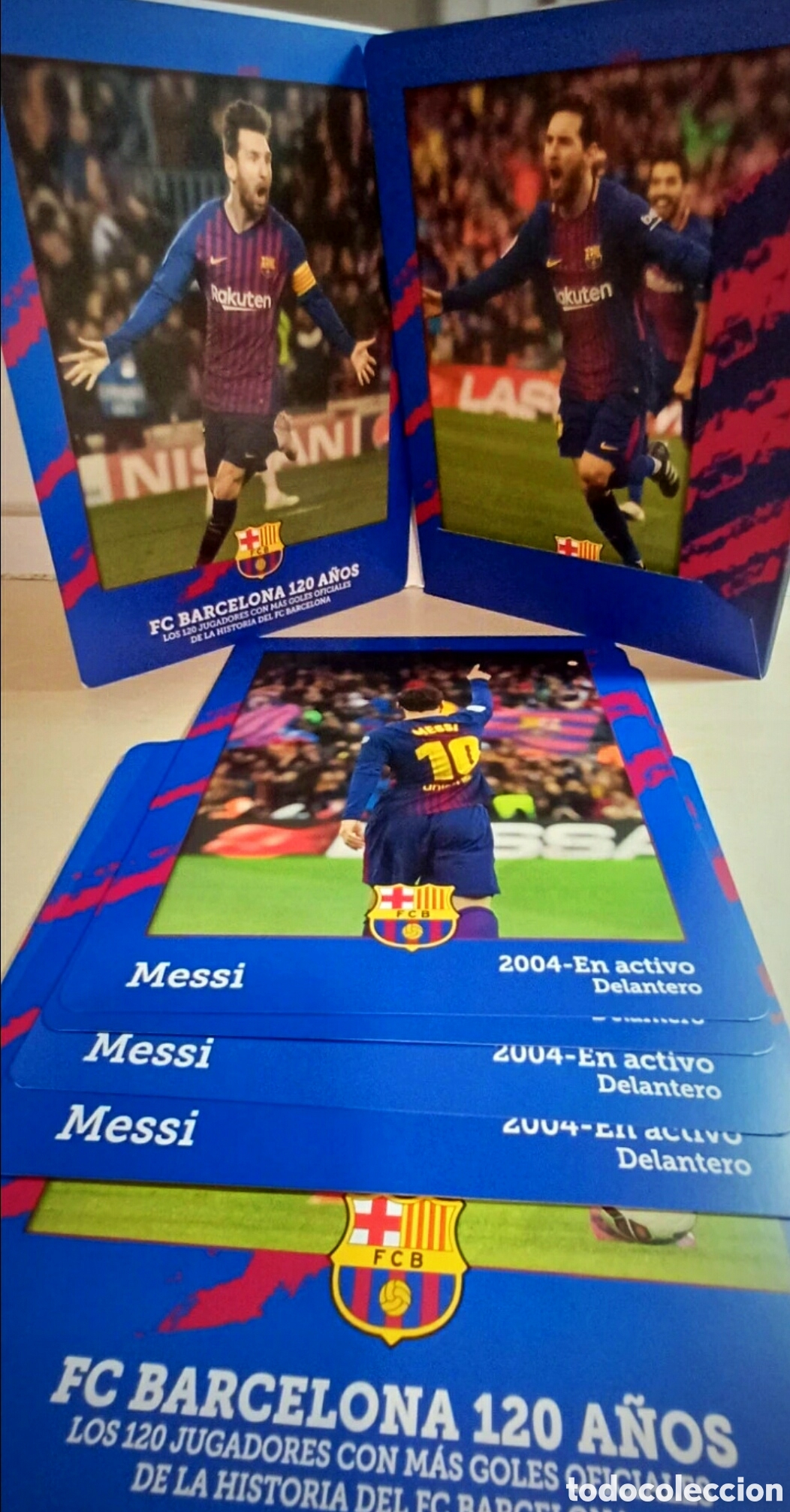 Collectionnisme sportif: Leo Messi postales DINA4 FcBarcelona