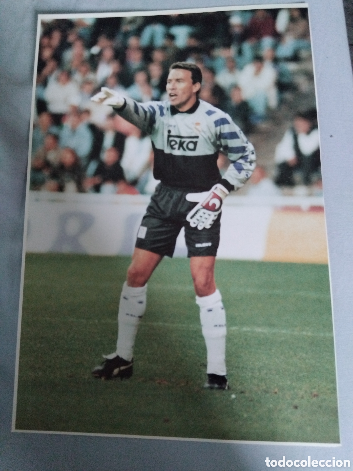 Coleccionismo deportivo: Poster P.Buyo 1995/96 34x23cm