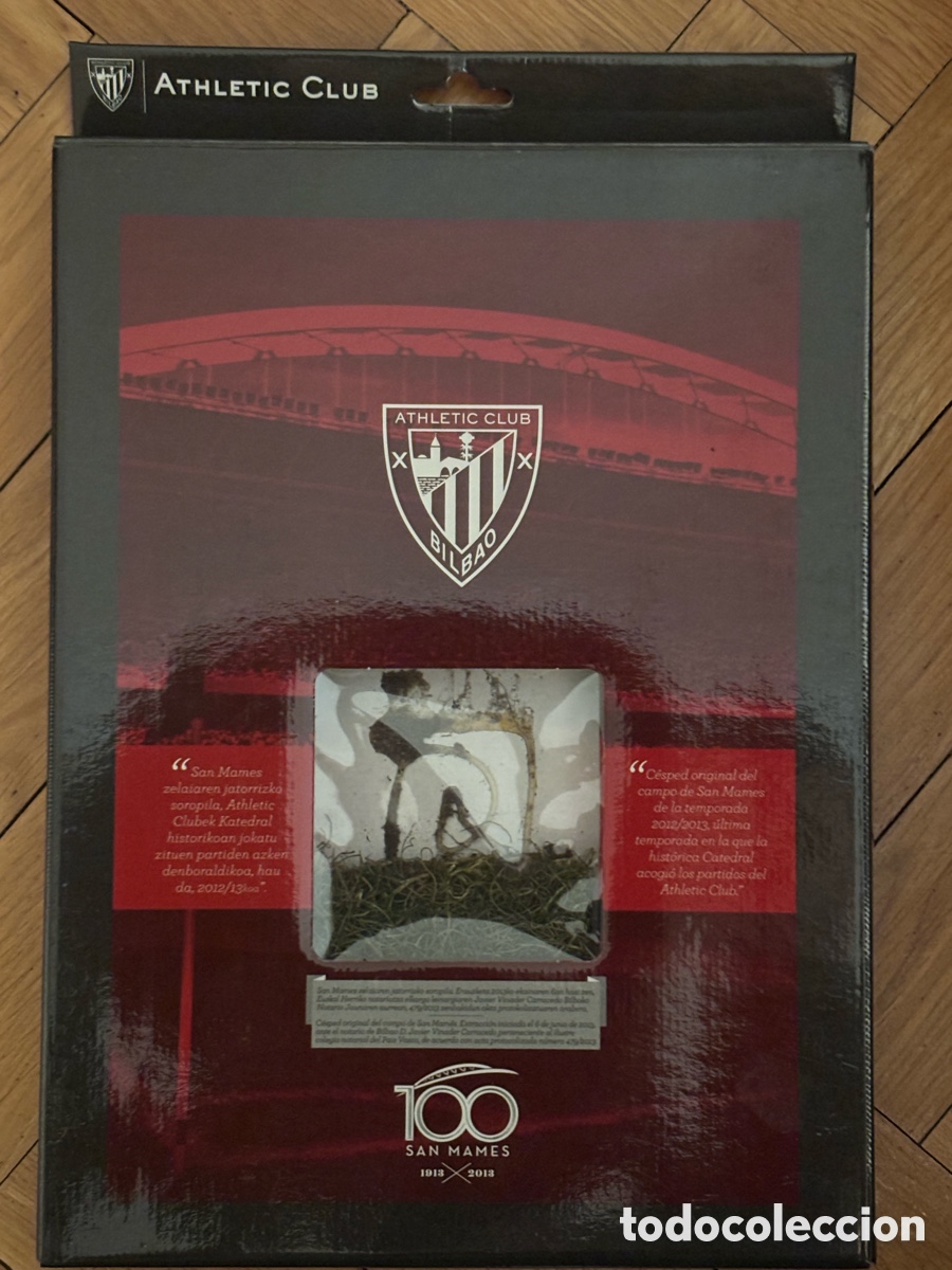 Coleccionismo deportivo: Cesped Athletic Bilbao - Foto 2