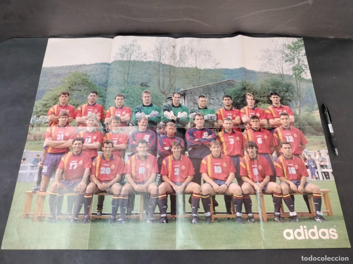 Coleccionismo deportivo: POSTER GIGANTE 57 X 75 SELECCION ESPA&Ntilde;OLA MUNDIAL USA 94 ADIDAS ESPA&Ntilde;A WORLD CUP ESTADOS UNIDOS 1994