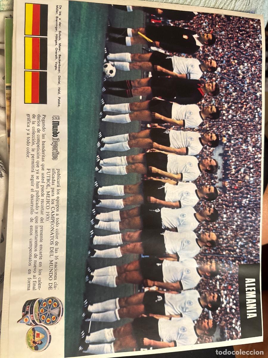Coleccionismo deportivo: Colecci&oacute; Selecciones M&eacute;xico 1970