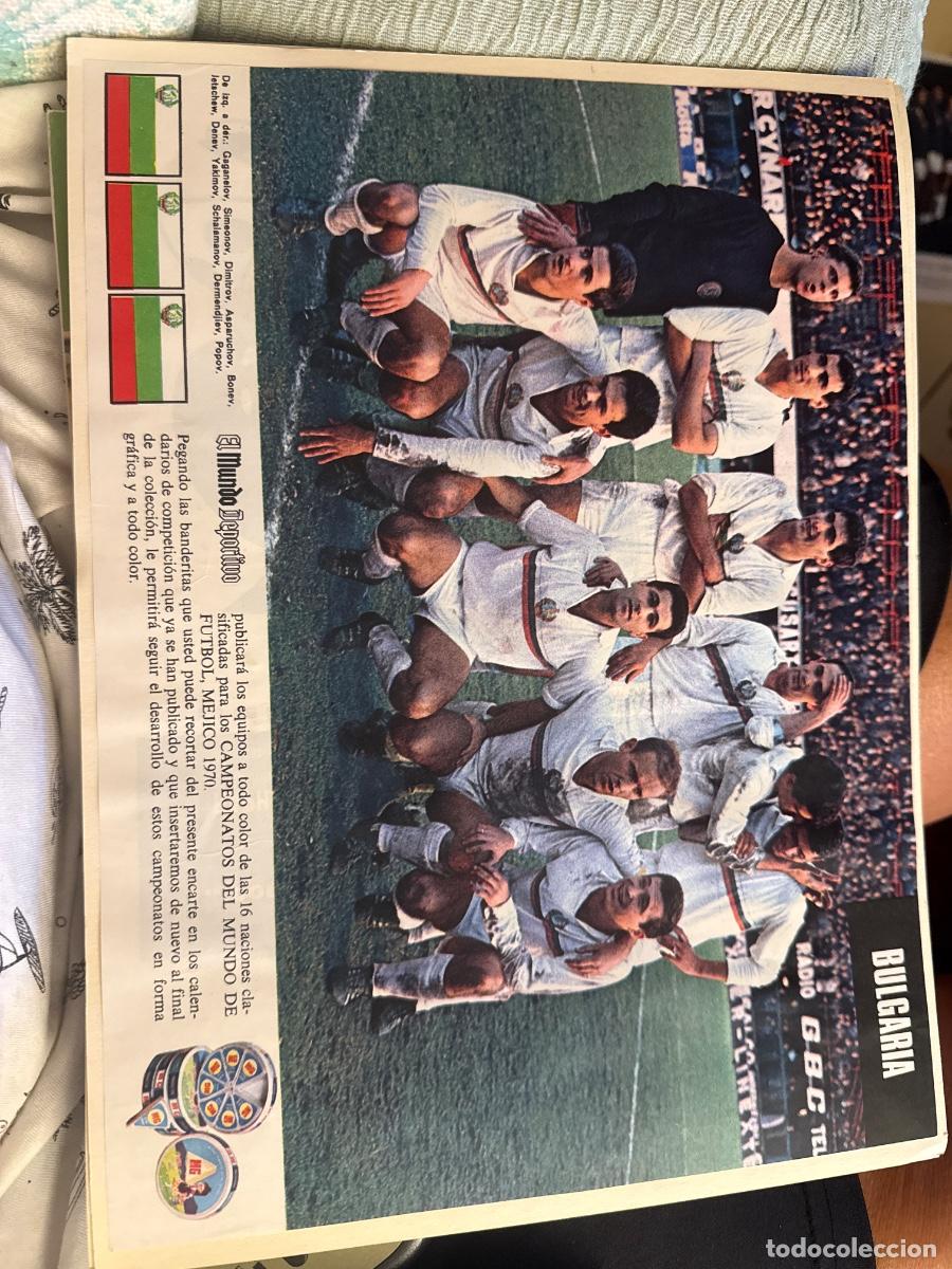 Coleccionismo deportivo: Colecci&oacute; Selecciones M&eacute;xico 1970 - Foto 2