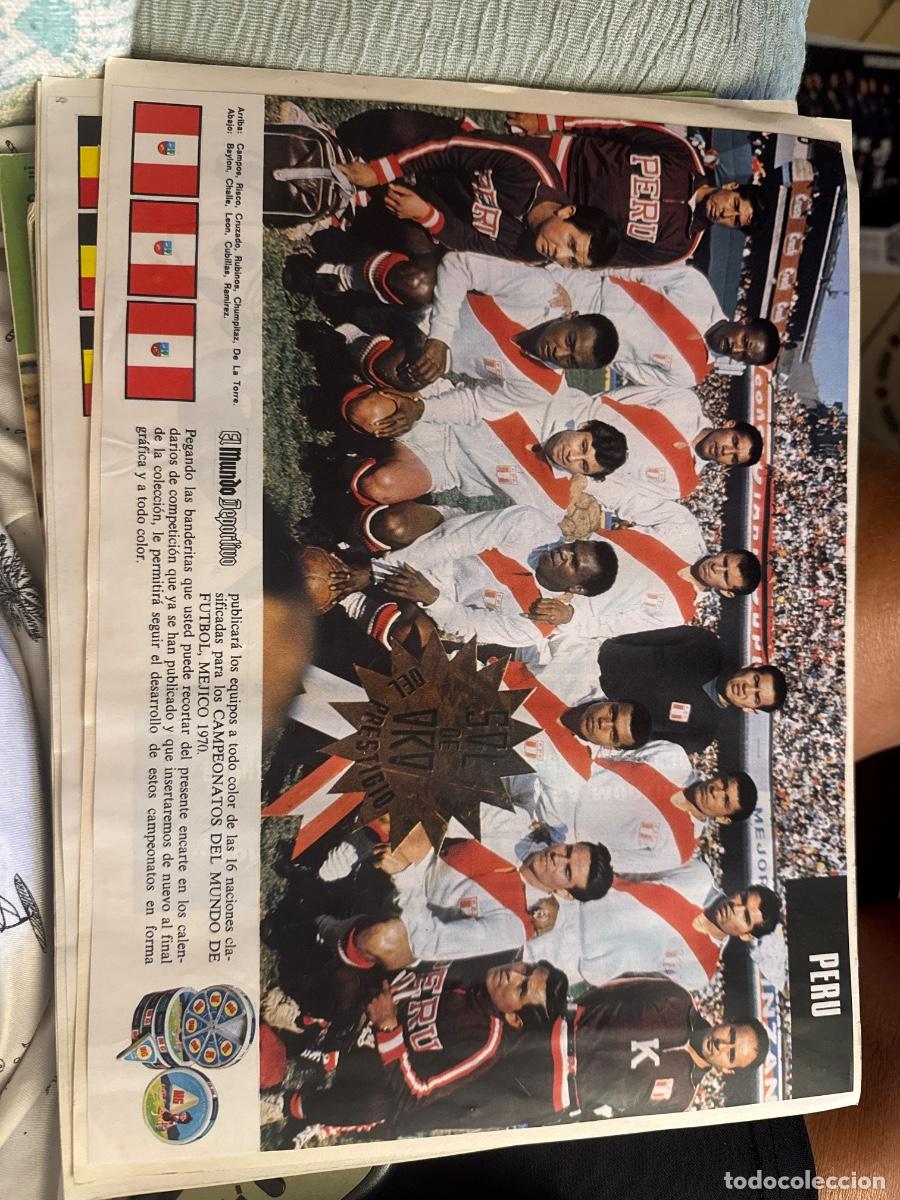 Coleccionismo deportivo: Colecci&oacute; Selecciones M&eacute;xico 1970 - Foto 4
