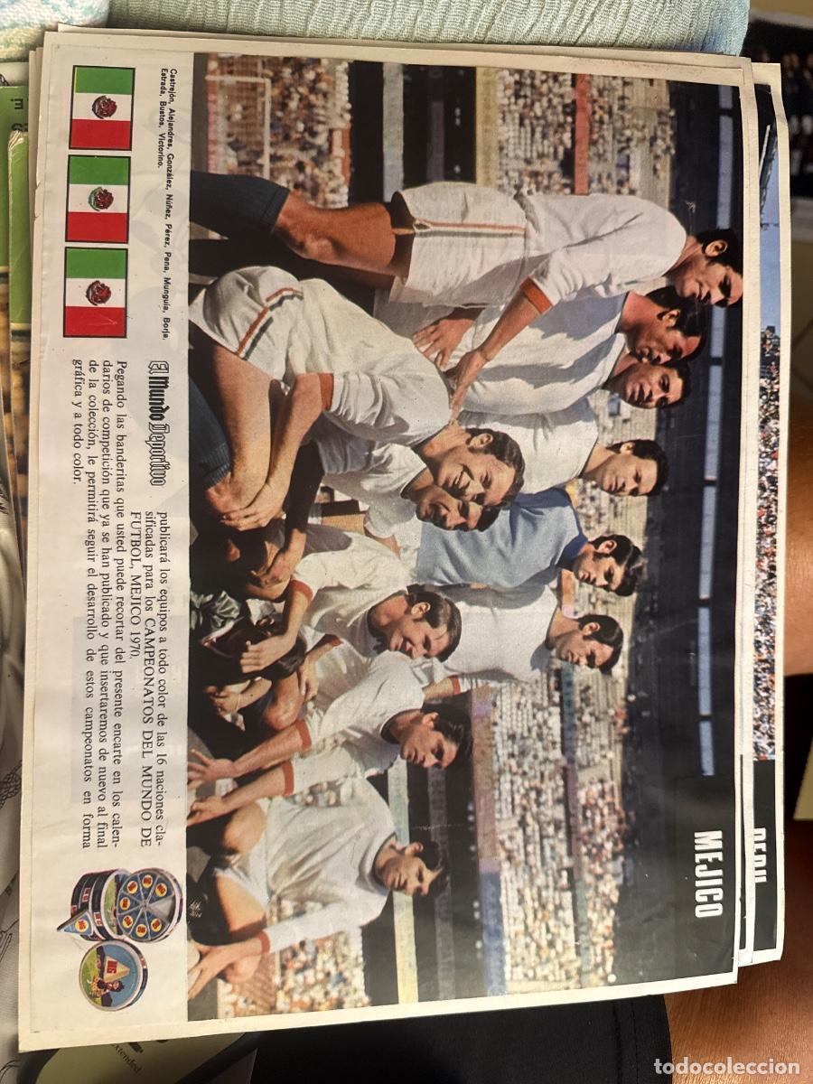 Coleccionismo deportivo: Colecci&oacute; Selecciones M&eacute;xico 1970 - Foto 6