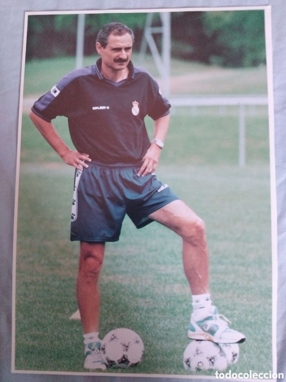 Coleccionismo deportivo: Poster Cappa / R.Madrid / 95-96 / 34x23cm