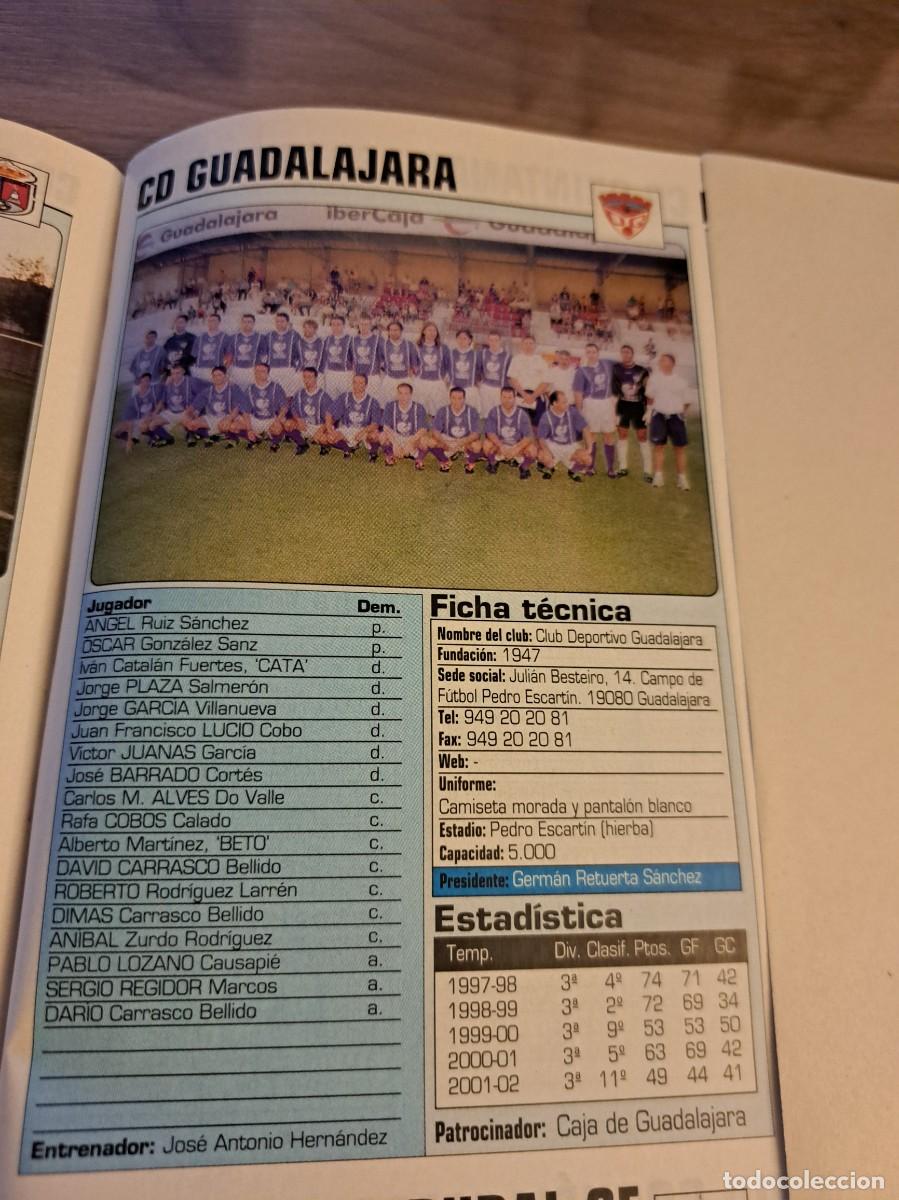Coleccionismo deportivo: Foto plantilla y jugadores Don Bal&oacute;n 2002-03. CD Guadalajara