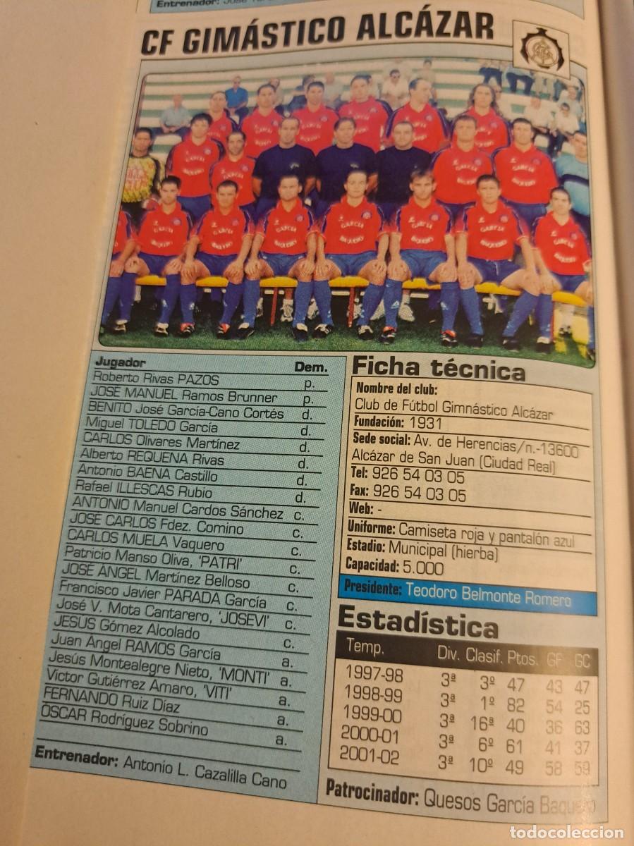 Coleccionismo deportivo: Foto plantilla y jugadores Don Bal&oacute;n 2002-03. CF Gimnastico Alc&aacute;zar
