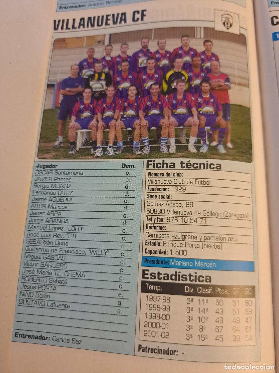 Coleccionismo deportivo: Foto plantilla y jugadores Don Bal&oacute;n 2002-03. Villanueva CF