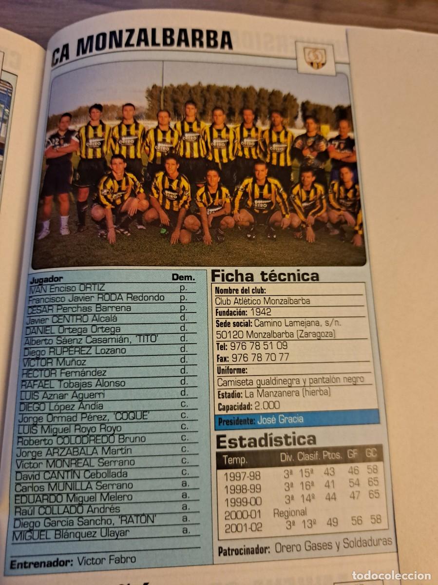 Sammelleidenschaft Sport: Foto plantilla y jugadores Don Bal&oacute;n 2002-03. CA Monzalbarba
