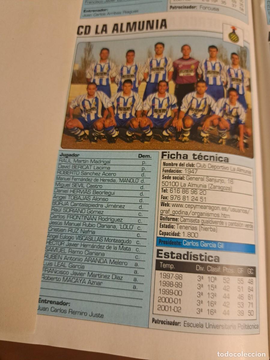 Sammelleidenschaft Sport: Foto plantilla y jugadores Don Bal&oacute;n 2002-03. CA La Almunia