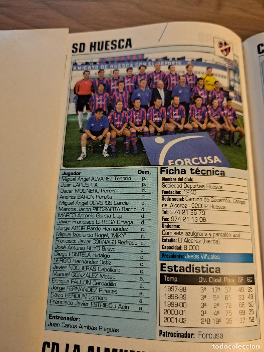 Sammelleidenschaft Sport: Foto plantilla y jugadores Don Bal&oacute;n 2002-03. SD Huesca