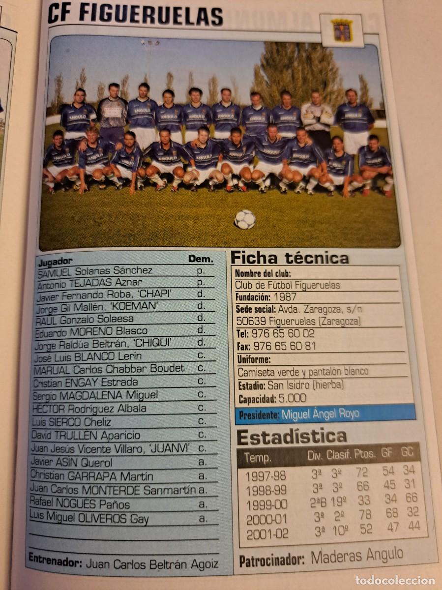 Coleccionismo deportivo: Foto plantilla y jugadores Don Bal&oacute;n 2002-03. CF Figueruelas