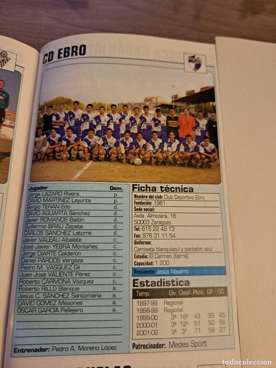 Sammelleidenschaft Sport: Foto plantilla y jugadores Don Bal&oacute;n 2002-03. CD Ebro