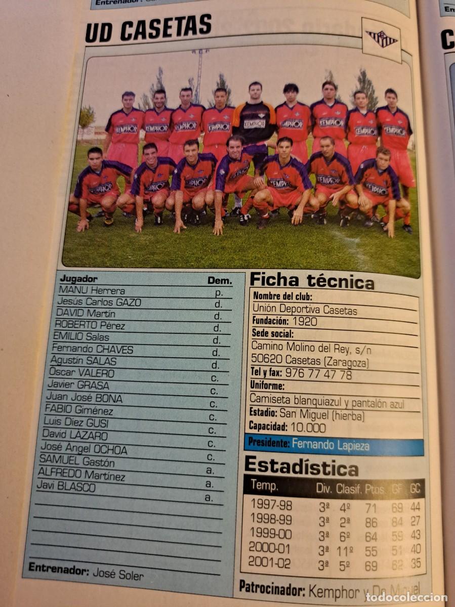 Sammelleidenschaft Sport: Foto plantilla y jugadores Don Bal&oacute;n 2002-03. UD Casetas