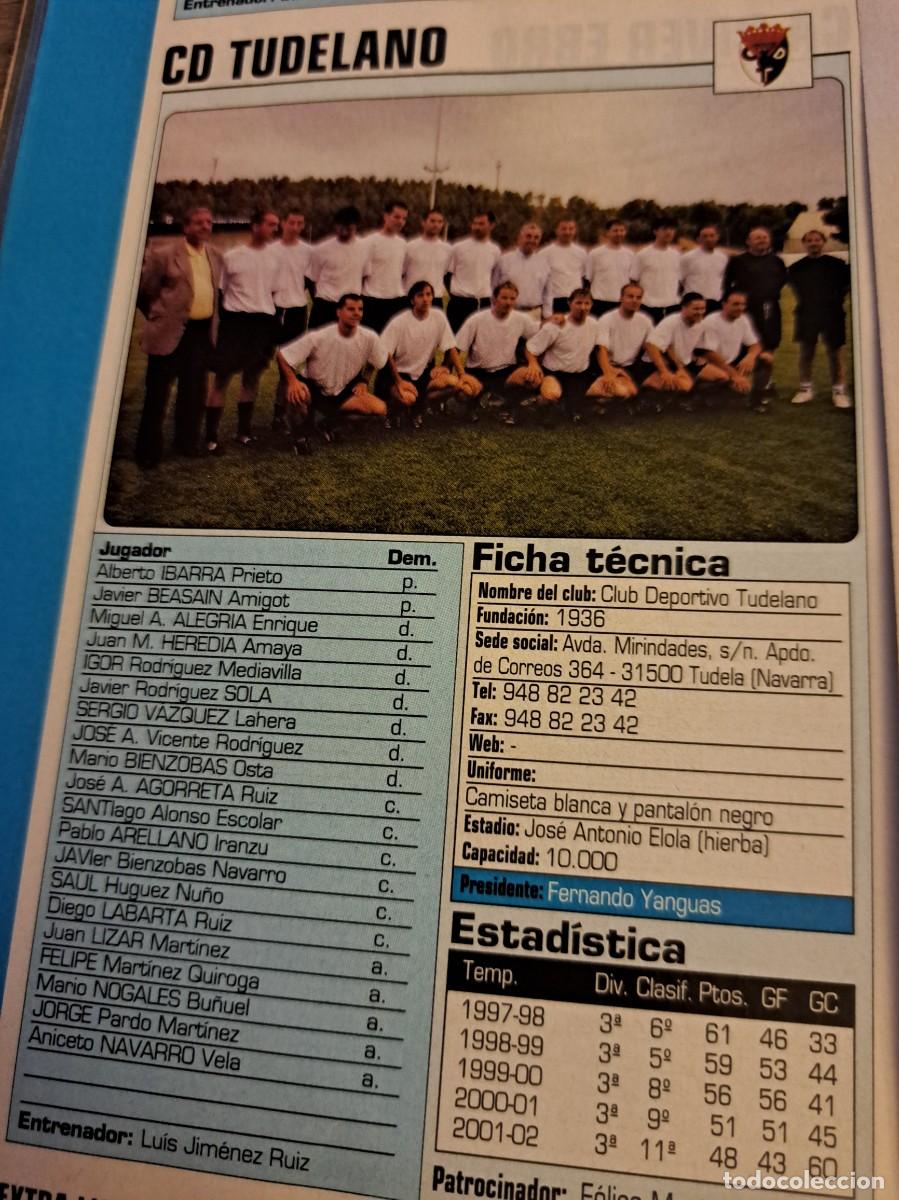 Sammelleidenschaft Sport: Foto plantilla y jugadores Don Bal&oacute;n 2002-03. CD Tudelano