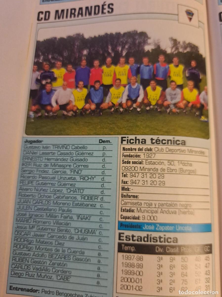 Coleccionismo deportivo: Foto plantilla y jugadores Don Bal&oacute;n 2002-03. CD Mirandes