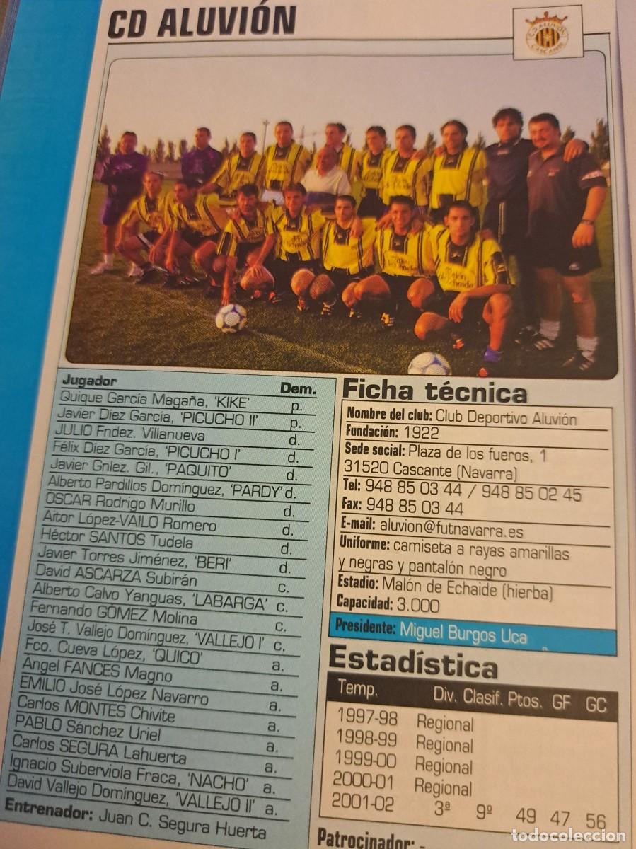 Coleccionismo deportivo: Foto plantilla y jugadores Don Bal&oacute;n 2002-03. CD Aluvi&oacute;n