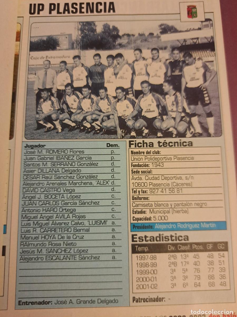 Coleccionismo deportivo: Foto plantilla y jugadores Don Bal&oacute;n 2002-03. UP Plasencia