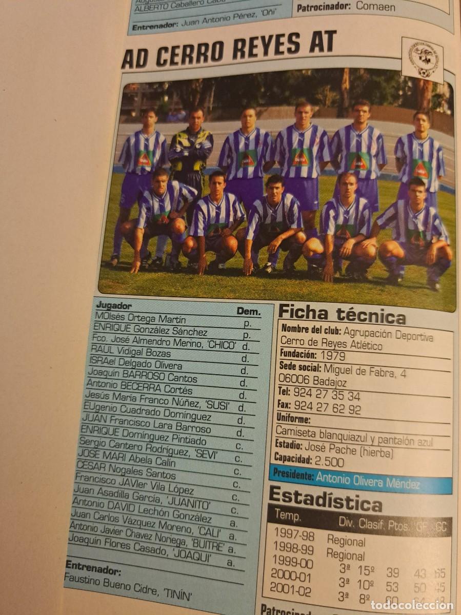Coleccionismo deportivo: Foto plantilla y jugadores Don Bal&oacute;n 2002-03. AD Cerro aretes Atl&eacute;tico