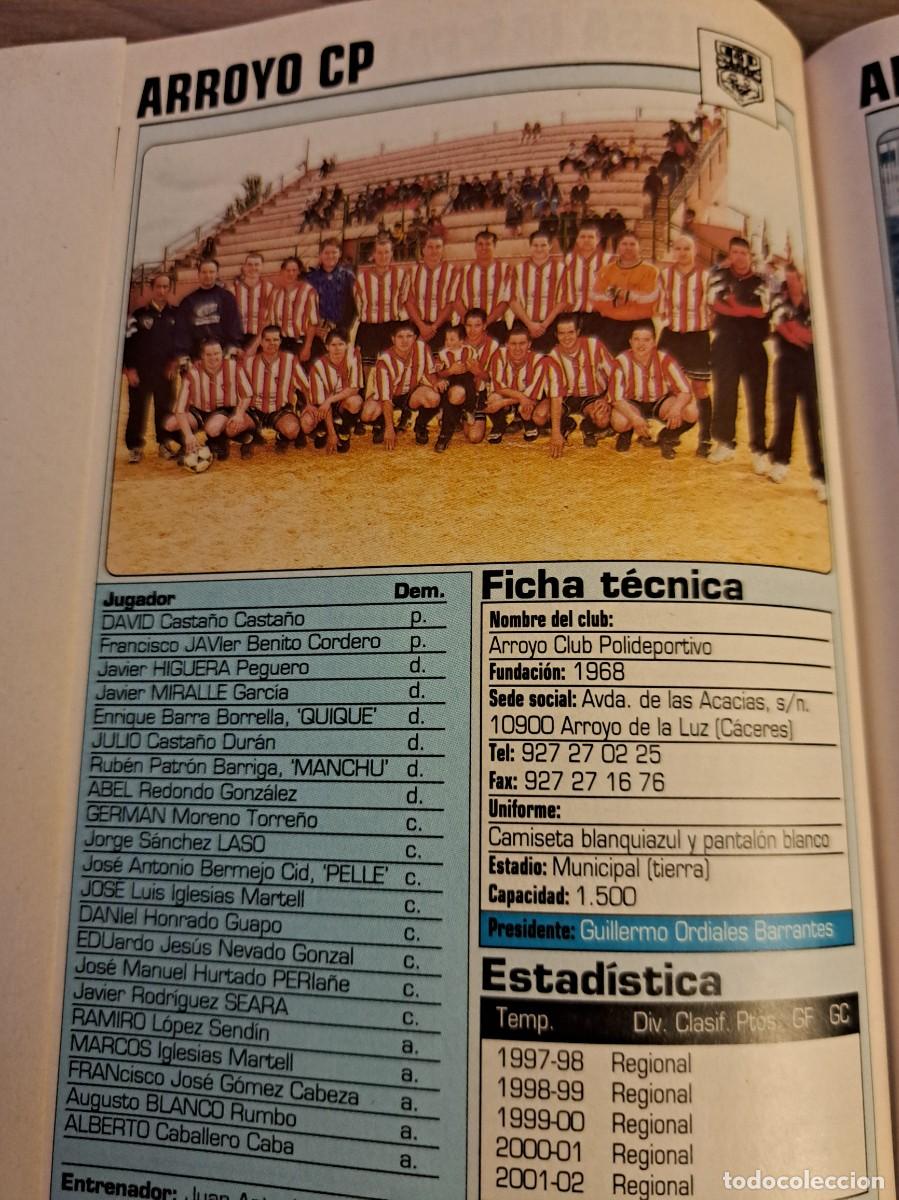 Coleccionismo deportivo: Foto plantilla y jugadores Don Bal&oacute;n 2002-03. Arroyo CP