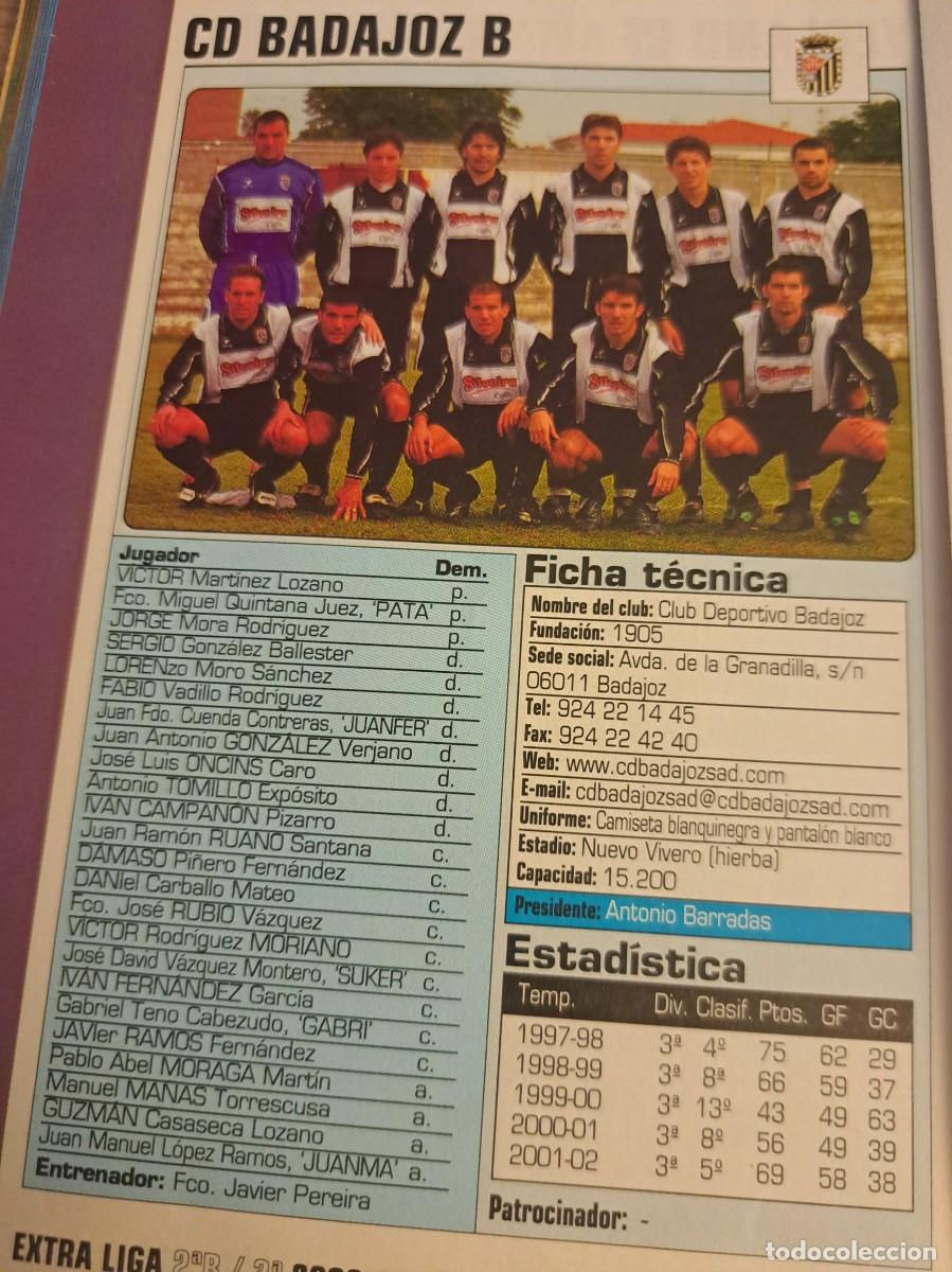 Coleccionismo deportivo: Foto plantilla y jugadores Don Bal&oacute;n 2002-03. CD Badajoz B