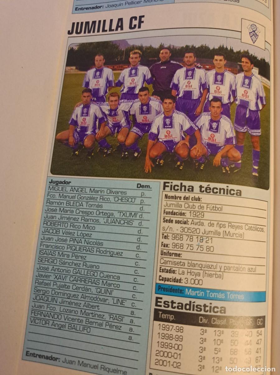 Coleccionismo deportivo: Foto plantilla y jugadores Don Bal&oacute;n 2002-03. Jumilla CF