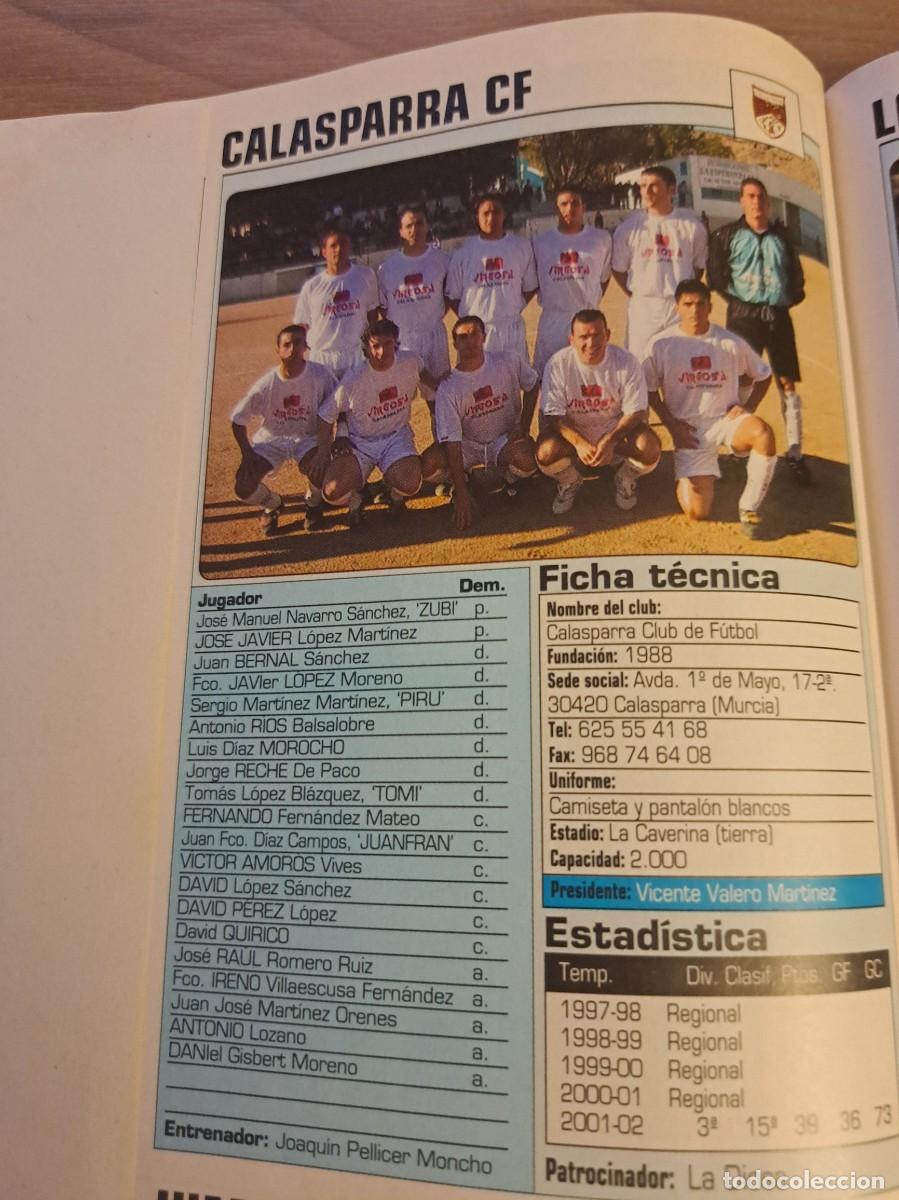 Coleccionismo deportivo: Foto plantilla y jugadores Don Bal&oacute;n 2002-03. Calasparra CF