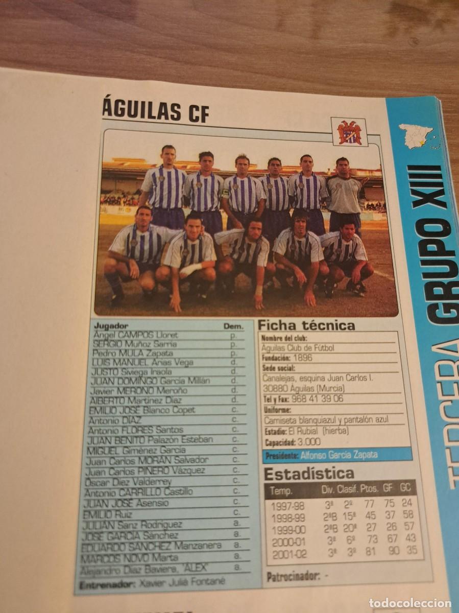 Coleccionismo deportivo: Foto plantilla y jugadores Don Bal&oacute;n 2002-03. &Aacute;guilas CF