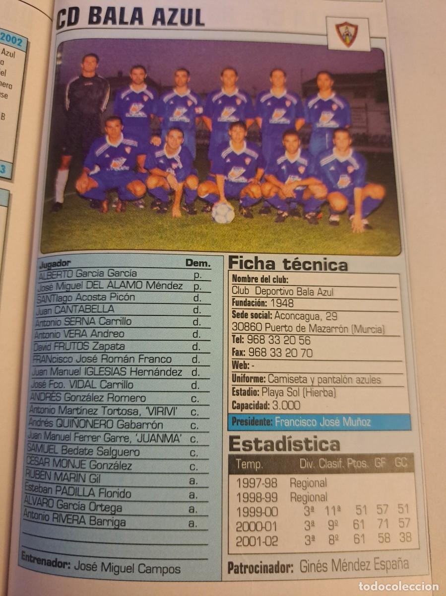 Coleccionismo deportivo: Foto plantilla y jugadores Don Bal&oacute;n 2002-03. CD Bala Azul