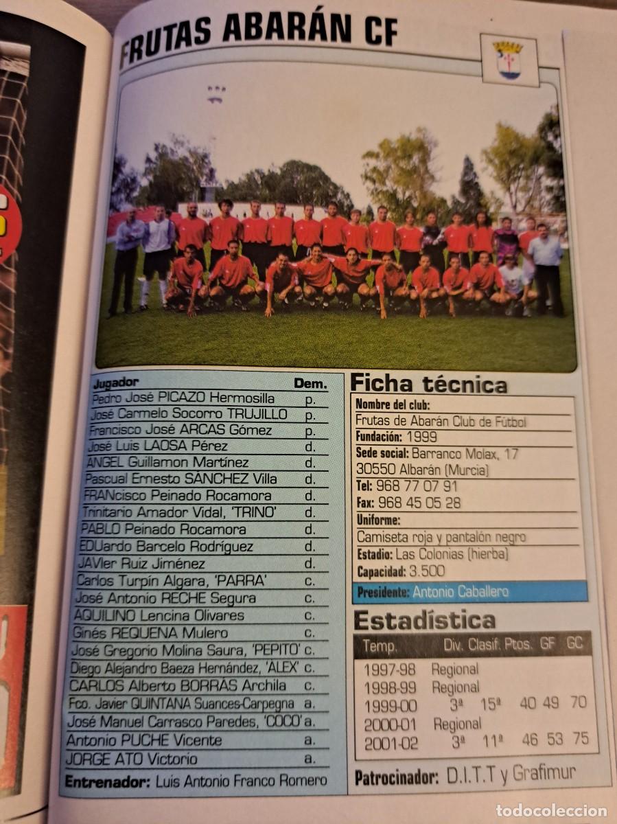 Coleccionismo deportivo: Foto plantilla y jugadores Don Bal&oacute;n 2002-03. Frutas Abar&aacute;n CF