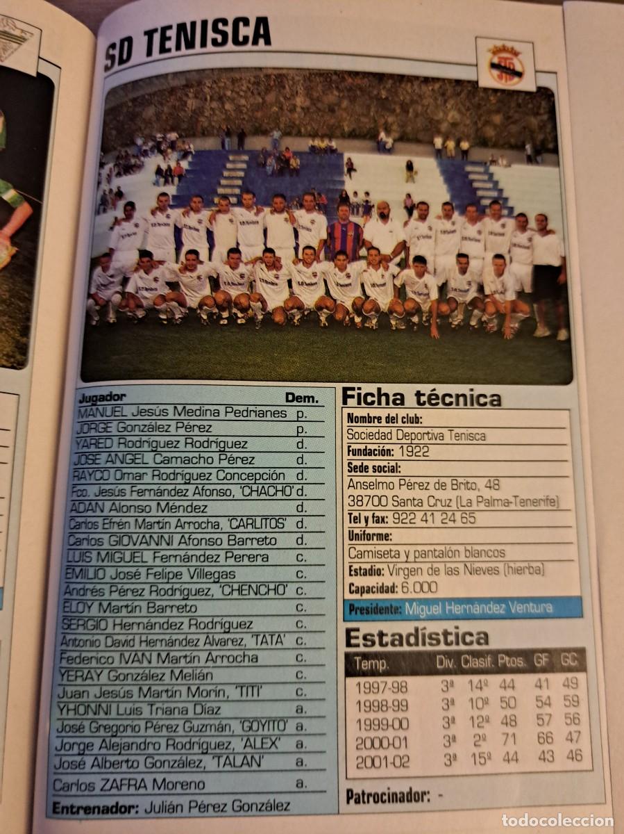 Coleccionismo deportivo: Foto plantilla y jugadores Don Bal&oacute;n 2002-03. SD Tenisca