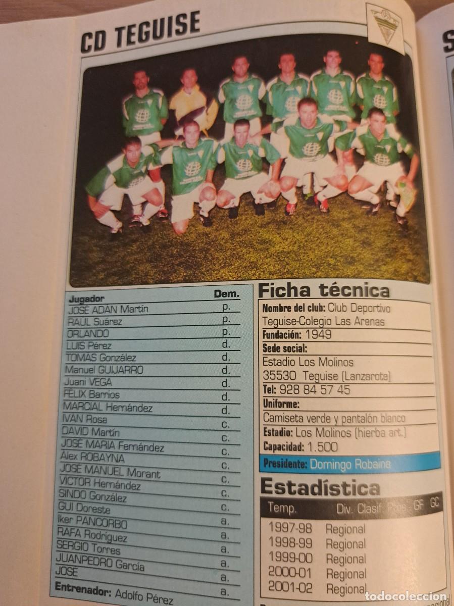 Coleccionismo deportivo: Foto plantilla y jugadores Don Bal&oacute;n 2002-03. CD Teguiste