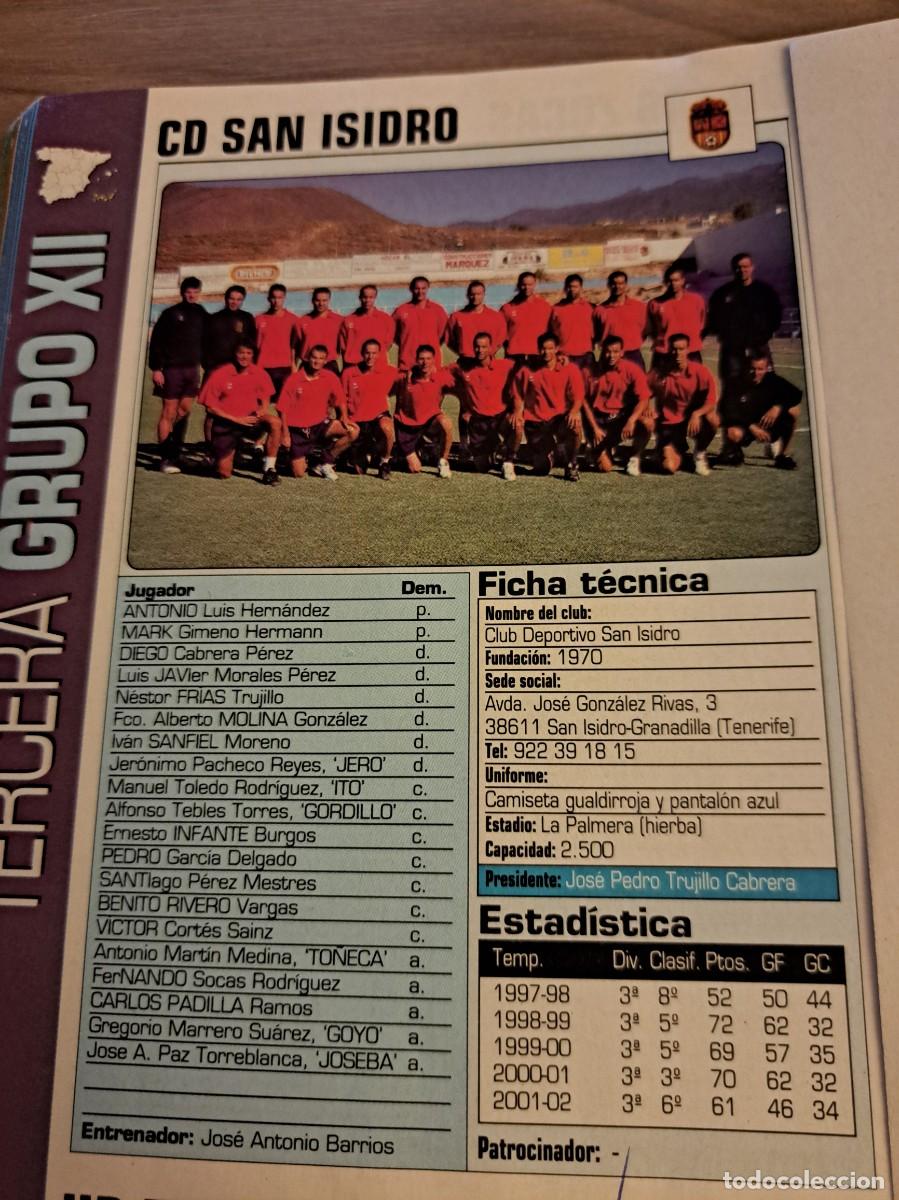Coleccionismo deportivo: Foto plantilla y jugadores Don Bal&oacute;n 2002-03. CD San Isidro