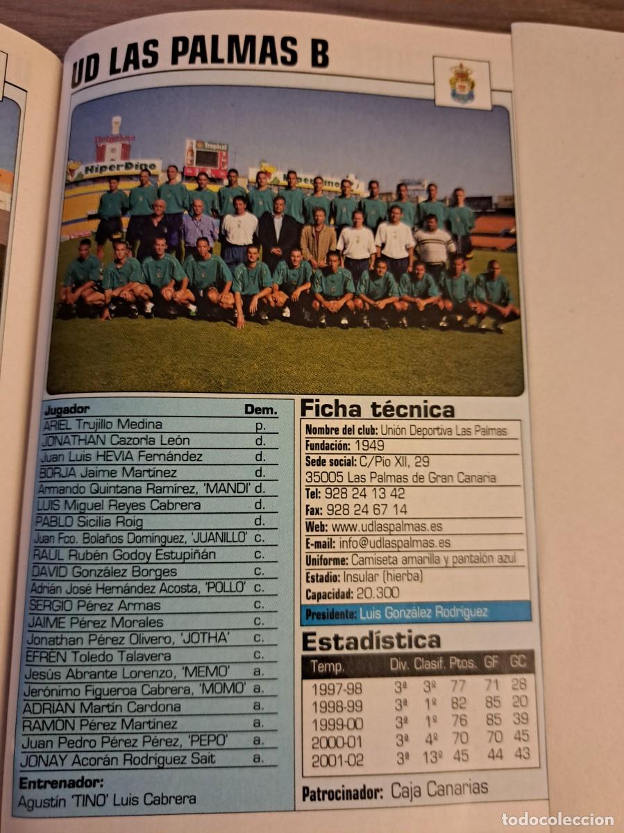 Coleccionismo deportivo: Foto plantilla y jugadores Don Bal&oacute;n 2002-03. UD Las Palmas B