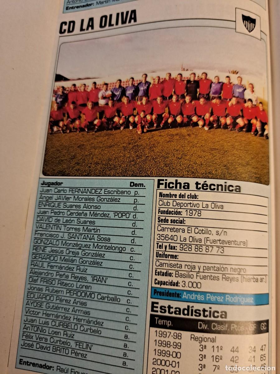 Coleccionismo deportivo: Foto plantilla y jugadores Don Bal&oacute;n 2002-03. CD La Oliva