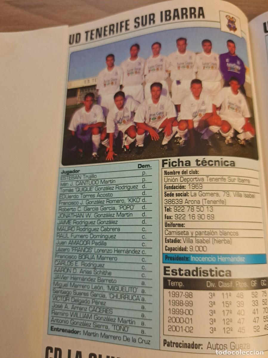 Coleccionismo deportivo: Foto plantilla y jugadores Don Bal&oacute;n 2002-03. UD Tenerife Sur Ibarra