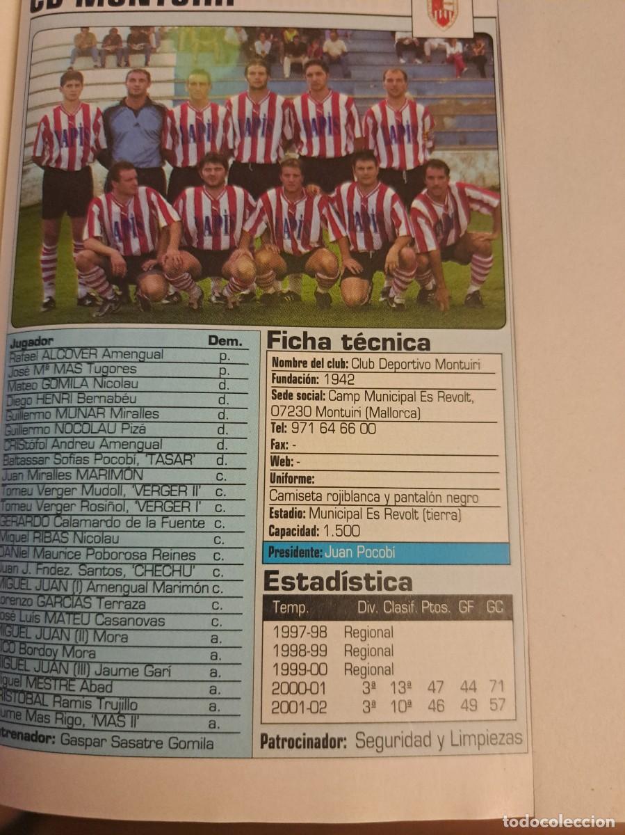 Coleccionismo deportivo: Foto plantilla y jugadores Don Bal&oacute;n 2002-03. CD Montuiri