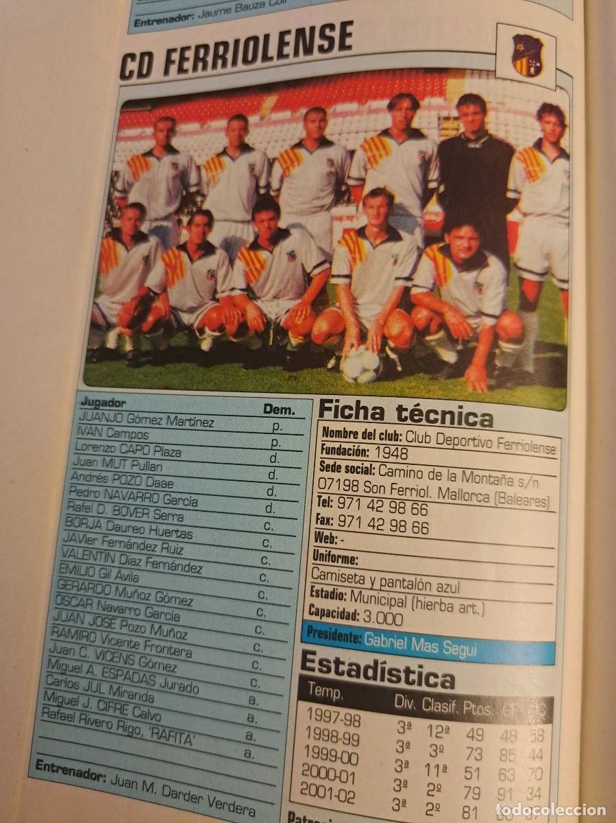 Coleccionismo deportivo: Foto plantilla y jugadores Don Bal&oacute;n 2002-03. CD Ferriolense