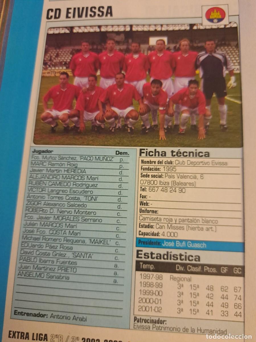 Coleccionismo deportivo: Foto plantilla y jugadores Don Bal&oacute;n 2002-03. CD Eivissa