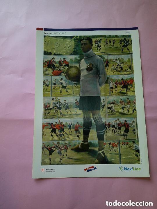 Sports collectibles: ZAMORA 1978-1922. POSTER F&Uacute;TBOL CLUB BARCELONA. MEDIDAS 32*46CM