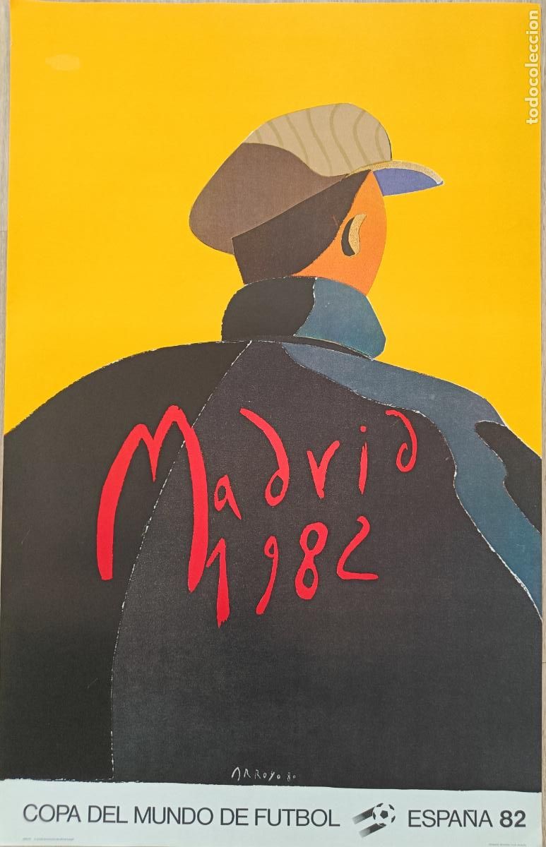 Coleccionismo deportivo: CARTEL FUTBOL COPA DEL MUNDO DE FUTBOL 1982 MADRID DEPORTE ARROYO CFU3