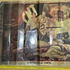 Affiches Guerre Civile: REPRODUCCIÓN DE CARTEL DE LA C.N.T. DE AÑO 1934. Lote 329502388