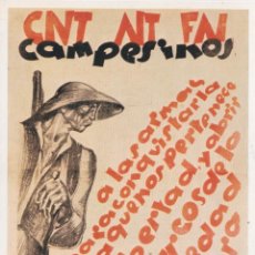 Affissi Guerra Civile: CARTEL GUERRA CIVIL ESPAÑOLA – AUTOR: ANÓNIMO