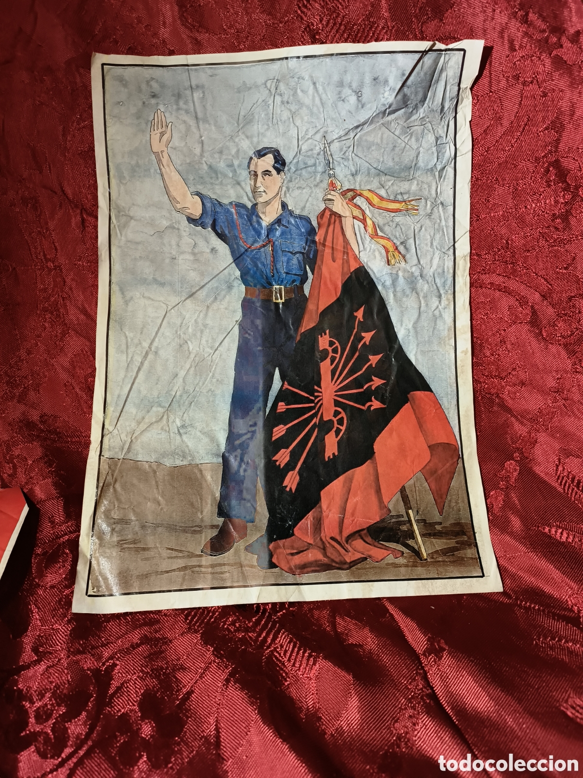 Carteles Guerra Civil: Cartel propaganda Falange - Foto 1